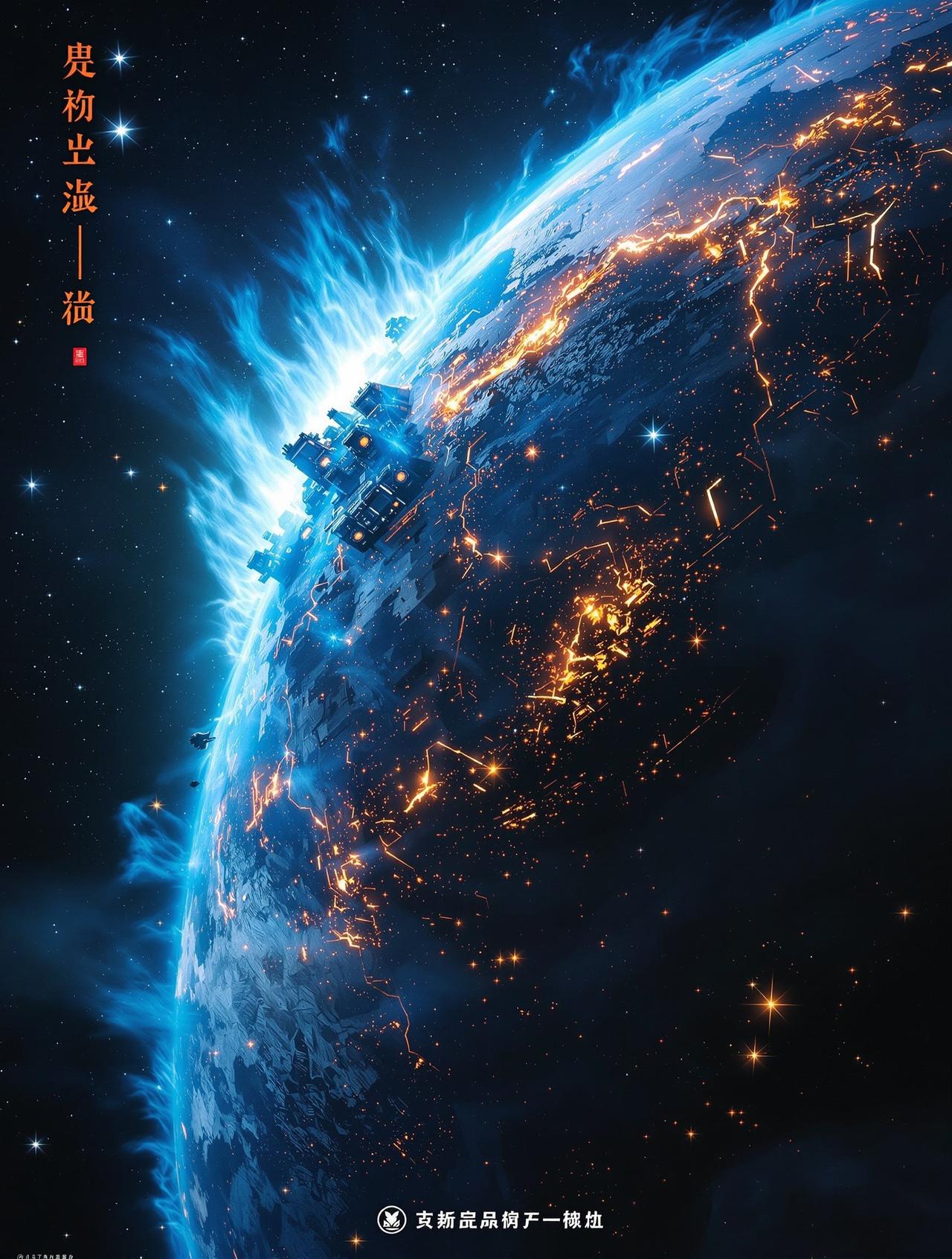 《流浪地球3》电影海报 - The Wandering Earth III